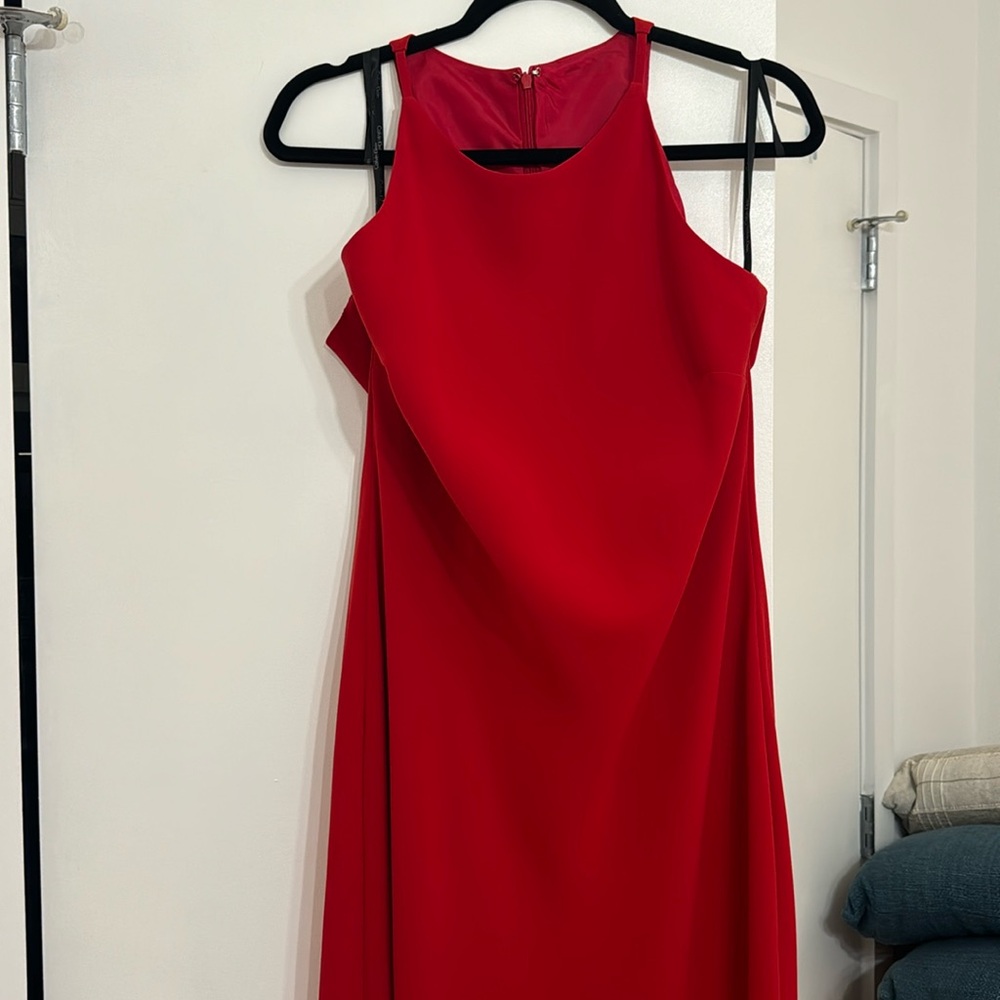 Calvin Klein Red Gown